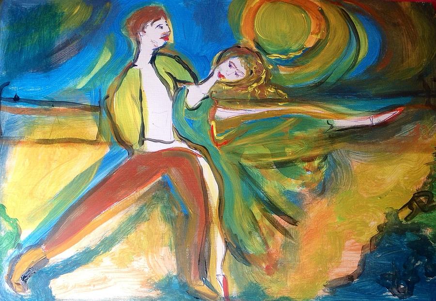 Romantic Interlude  Painting by Judith Desrosiers
