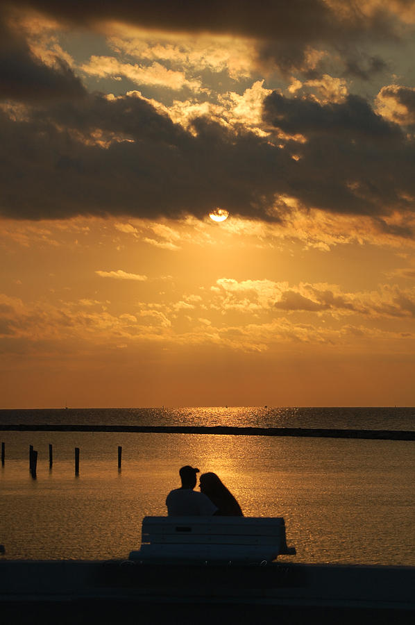 Romance Photograph - Romantic Sunrise by Leticia Latocki