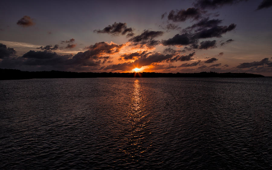 Romantic Sunset Photograph by John M Bailey