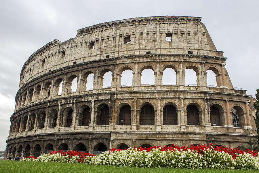 Holiday Photograph - Rome coliseum by Daniel Estrada