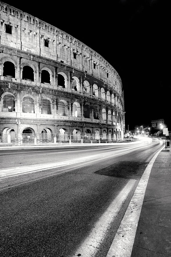 Architecture Photograph - Rome Colloseo by Nina Papiorek