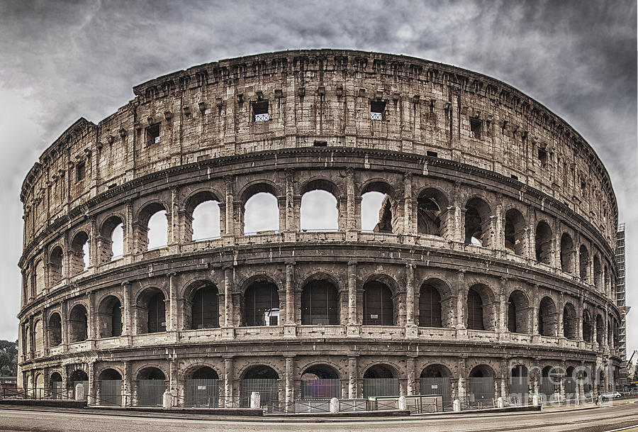 Rome Colosseum 02 Photograph by Antony McAulay