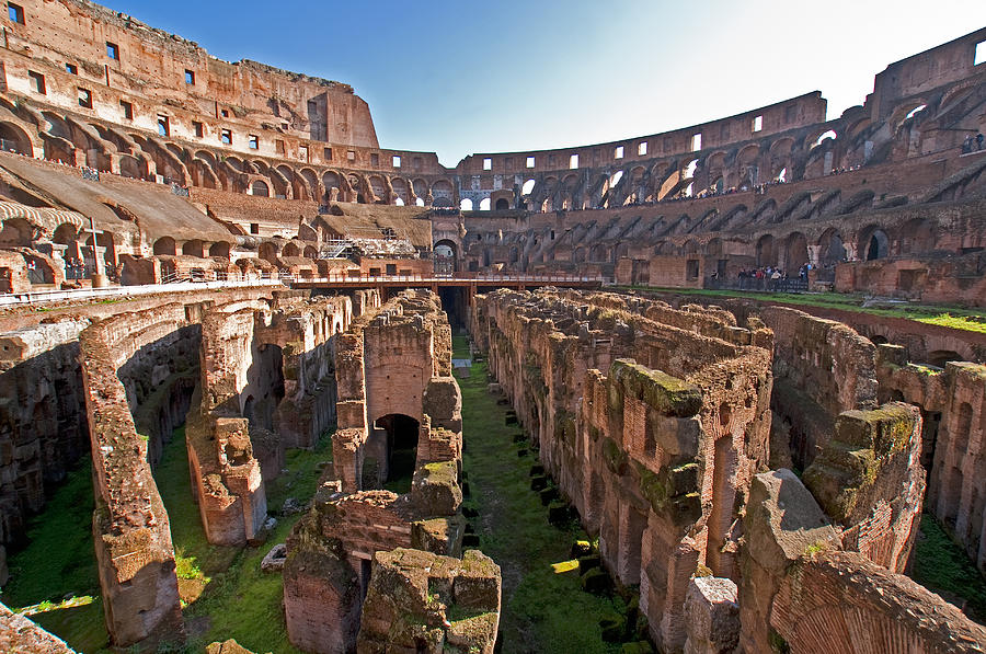 Rome Colosseum Photograph by Dennis Cox