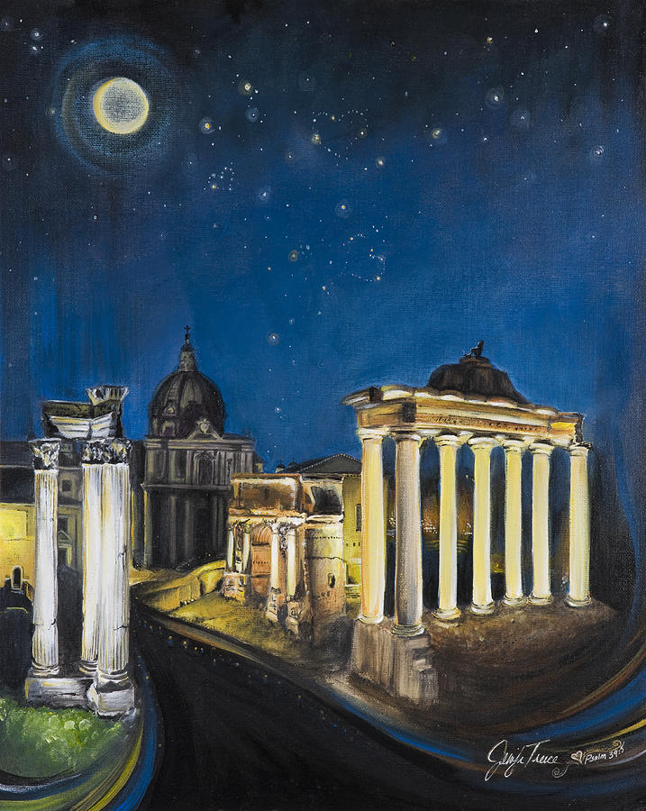 Rome Painting - Rome by Jennifer Treece