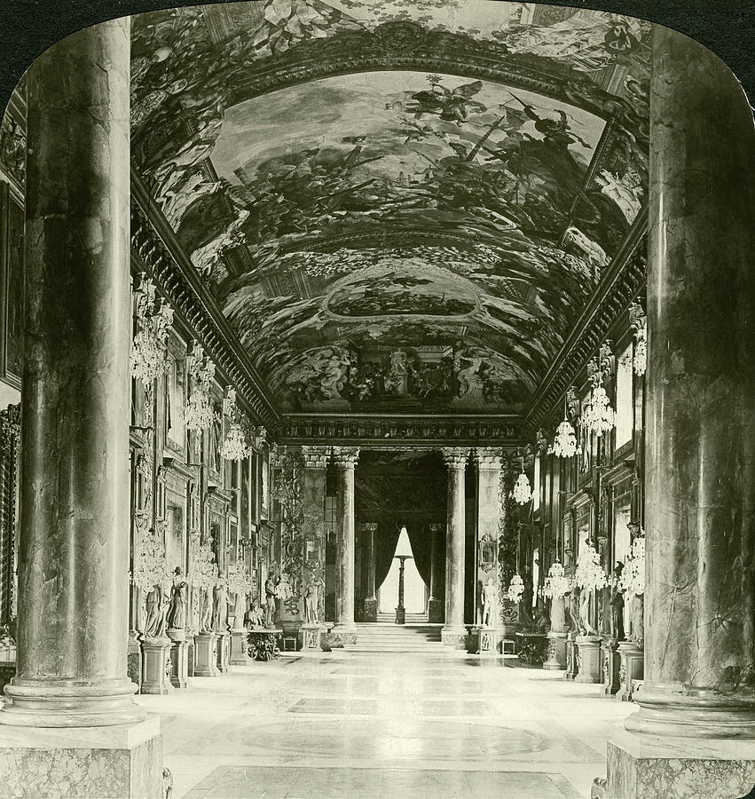 Rome Palazzo Colonna, 1901 Painting by Granger