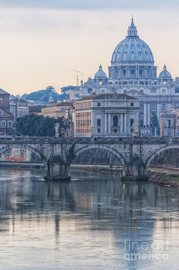 Rome Saint Peters Basilica 02 Photograph by Antony McAulay