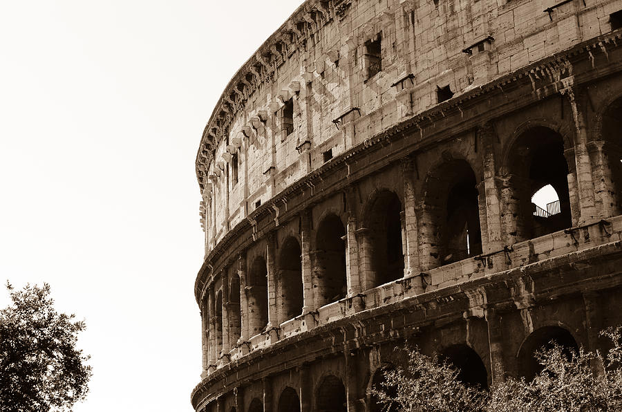 Rome - The Colosseum  Photograph by AM FineArtPrints