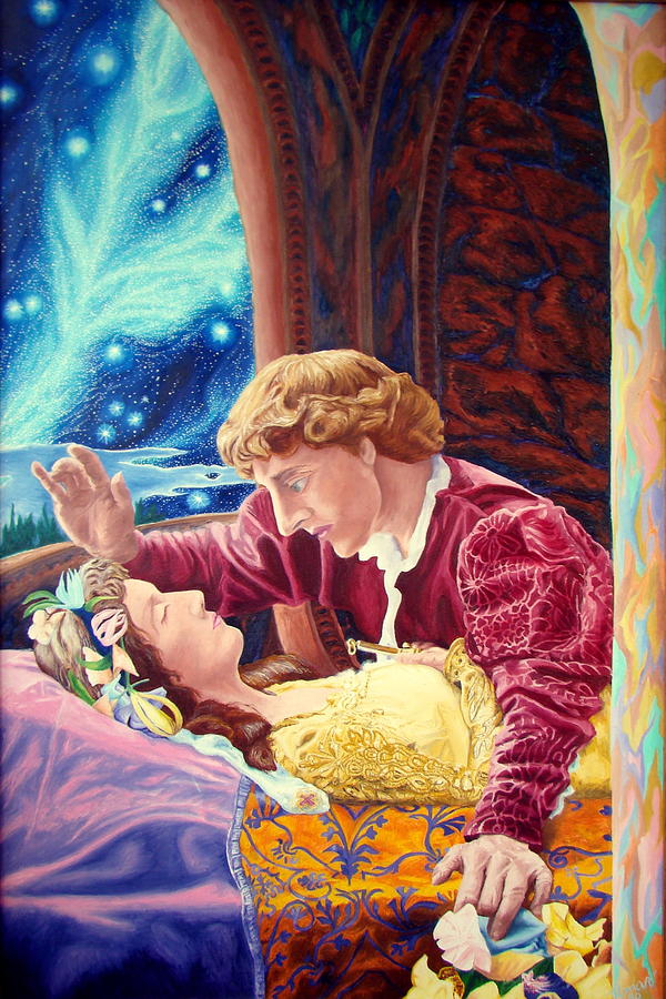 Romeo and Juliet  Painting by Matt Konar