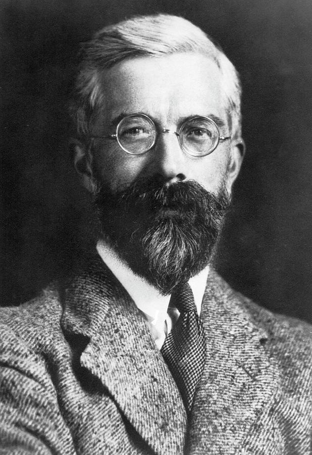 Black And White Photograph - Ronald Fisher by American Philosophical Society