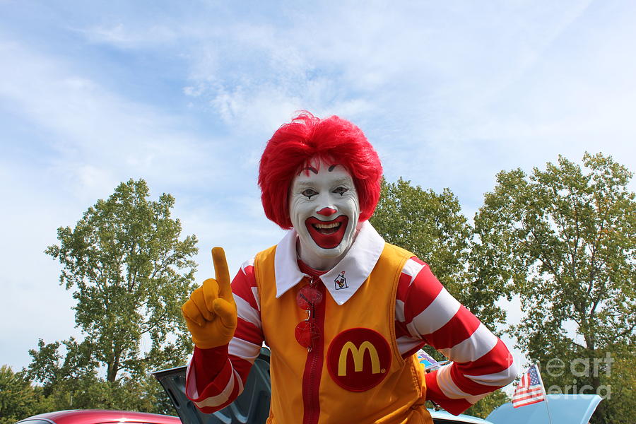 Ronald McDonald Photograph by R A W M - Fine Art America