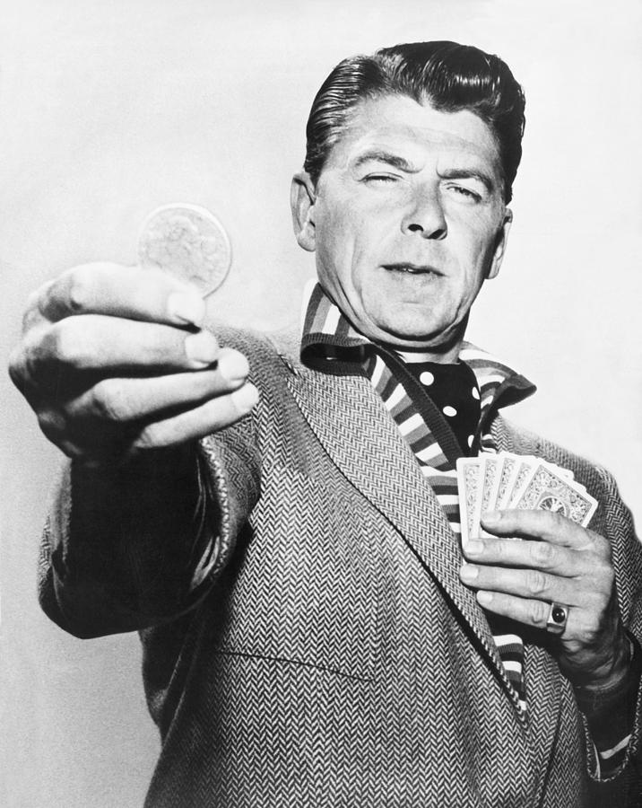 Ronald Reagan Film Still Photograph by Underwood Archives