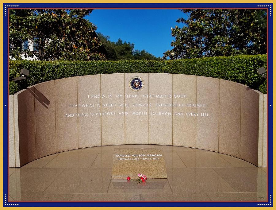 Ronald Reagan Memorial Site Photograph by Glenn McCarthy Art and Photography