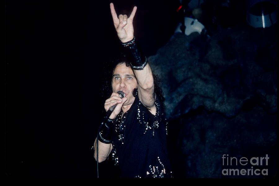 Ronnie James Dio Photograph by David Plastik