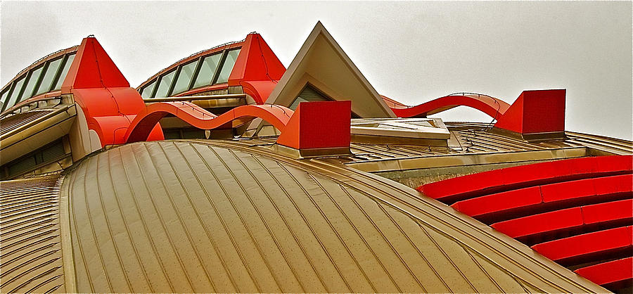 Roof style, Okinawa Photograph by Jocelyn Kahawai
