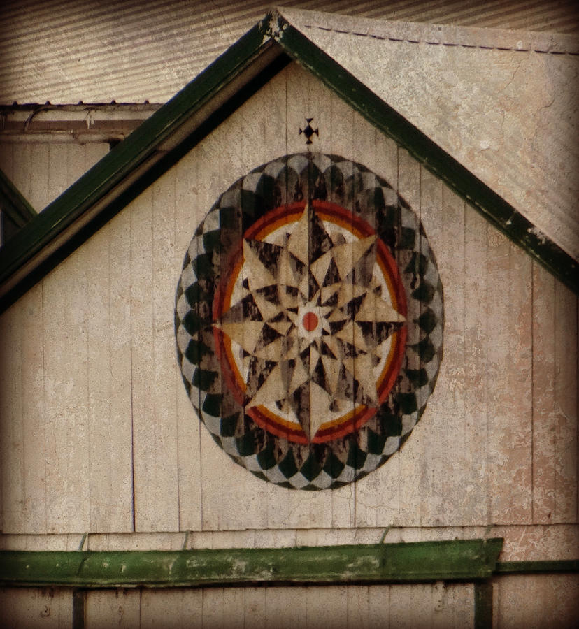 Sign Photograph - Roofline Hex by Dark Whimsy