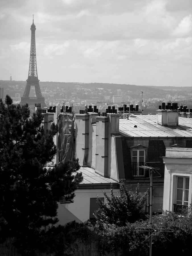 Paris Photograph - Rooftop View - Paris by Lisa Parrish