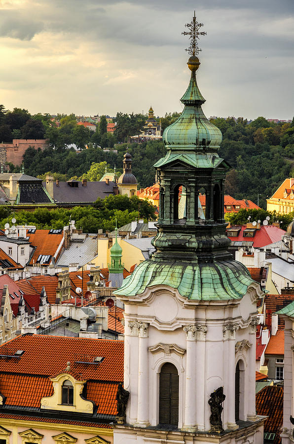 Rooftops of Prague 1 Photograph by Pablo Lopez