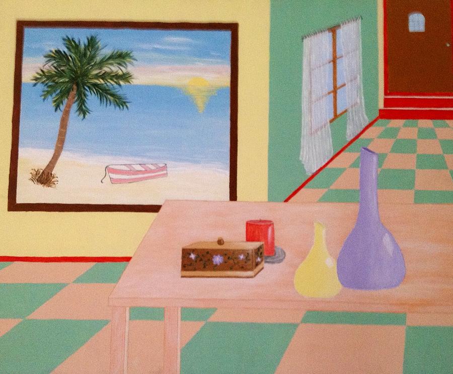 Room with a view Painting by Inge Lewis