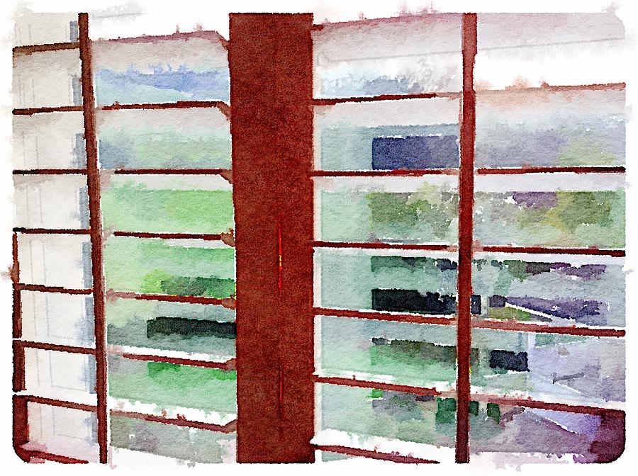 Room WIth A View Digital Art by Shannon Grissom