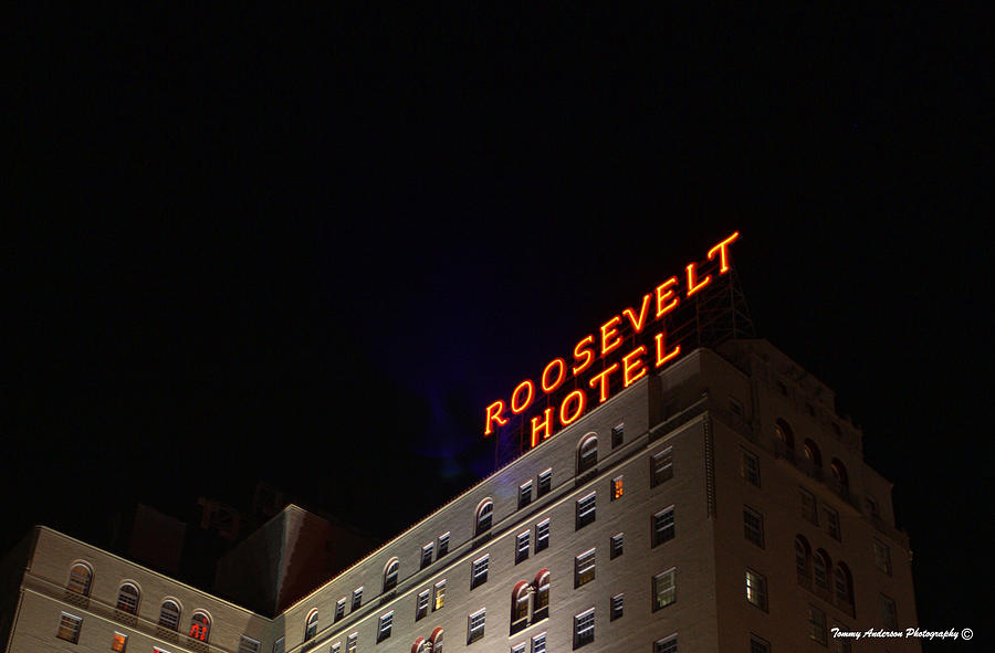 Christmas Photograph - Roosevelt Hotel 2 by Tommy Anderson