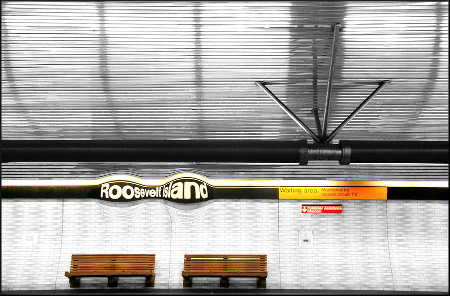 ROOsevelt Island Subway Station Photograph by Valentino Visentini