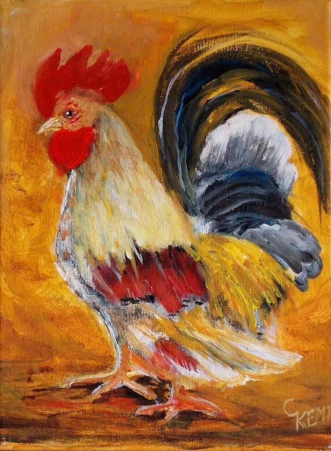 Rooster Digital Art by Chuck Kemp - Fine Art America