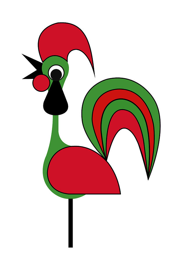Rooster from Porto Digital Art by Asbjorn Lonvig Rooster from Porto Digital Art by Asbjorn Lonvig