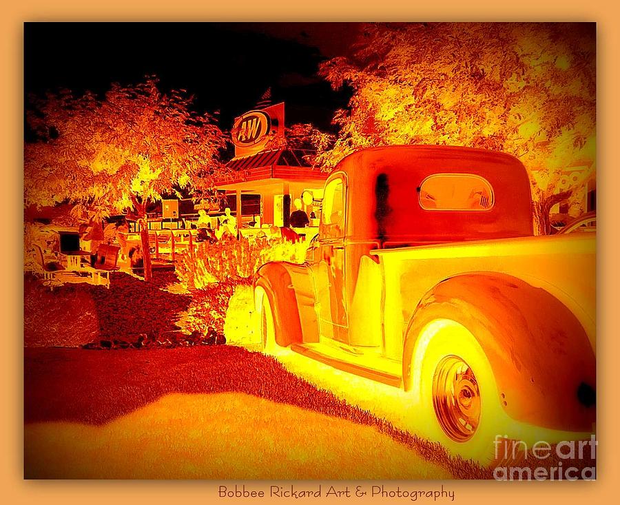 Classic Pick Up Photograph - Root Beer for Everyone by Bobbee Rickard