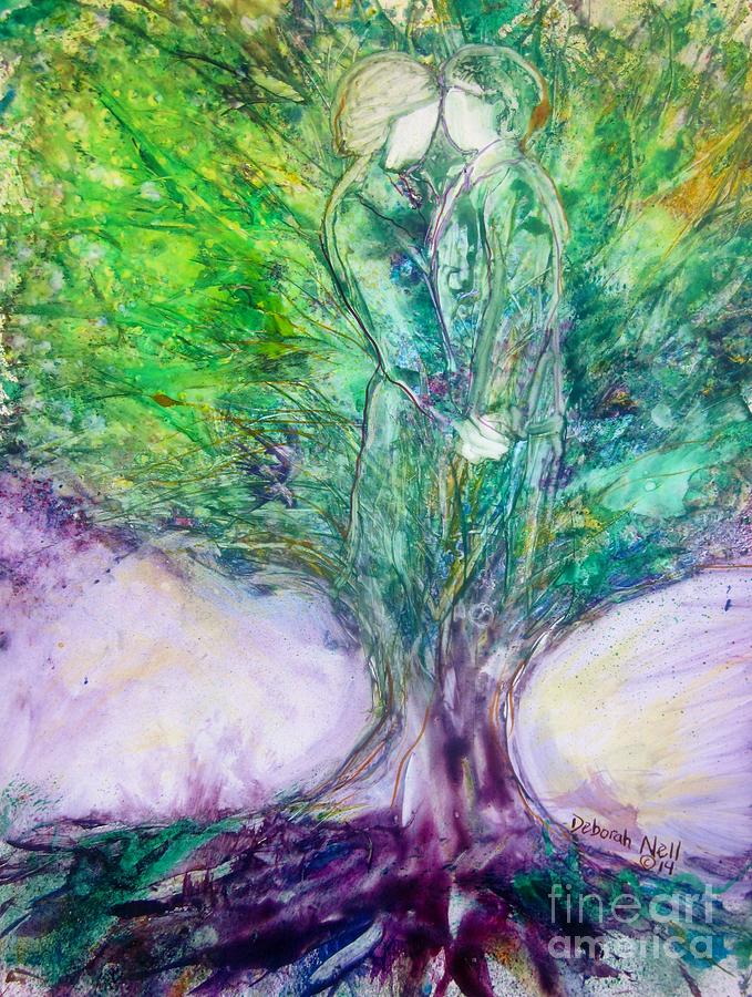 Rooted In Love Painting by Deborah Nell