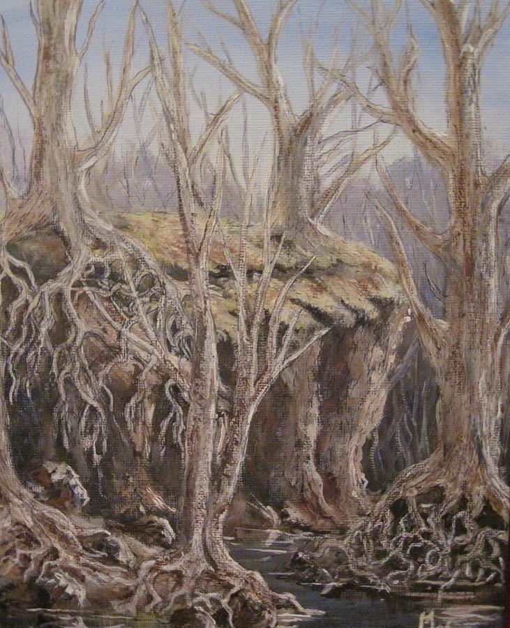 Roots Painting by Megan Walsh