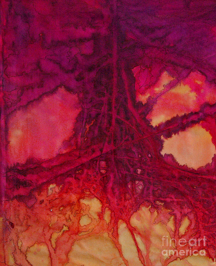 Roots of Passon Painting by Francine Dufour Jones