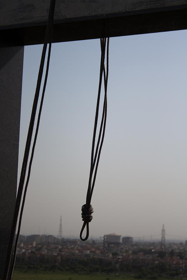 Rope hook used for securing harness Photograph by Ashish Agarwal