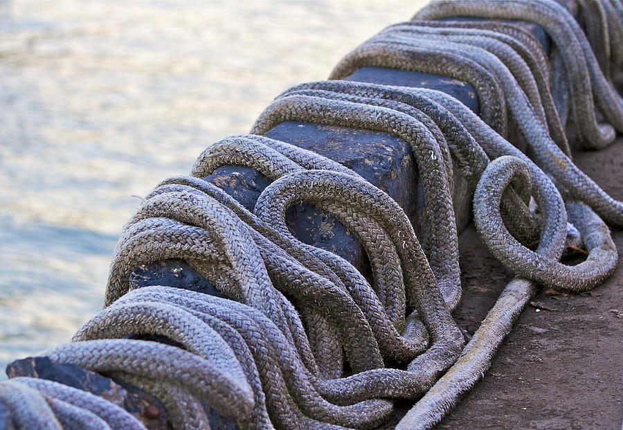 Rope Photograph by John Babis