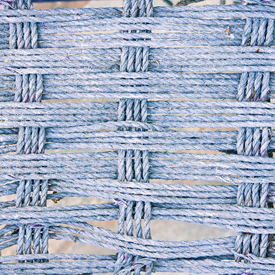 Abstract Photograph - Rope pattern by Tom Gowanlock