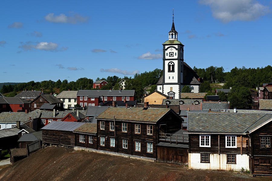 Roros, Old Mining Village, Norway Photograph by Andrea Pistolesi Roros, Old Mining Village, Norway Photograph by Andrea Pistolesi