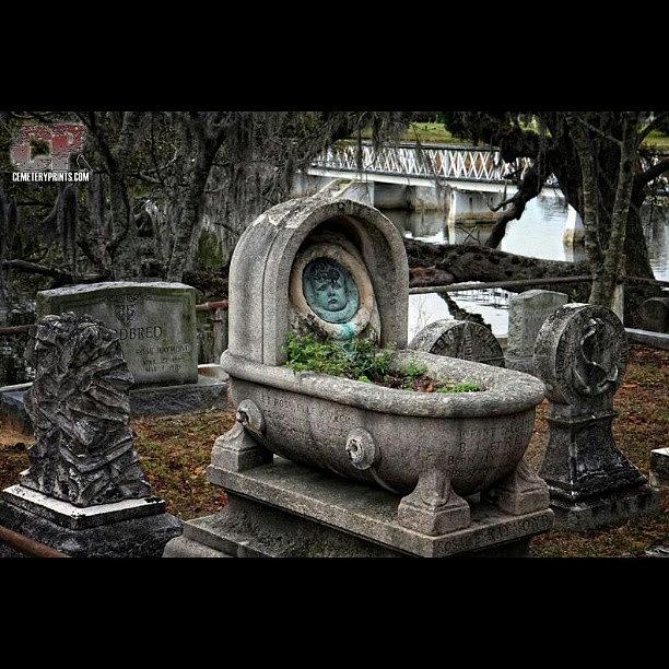 Spiritual Photograph - Rosalie / #cemeteryprints #cemeteries by Sid Graves