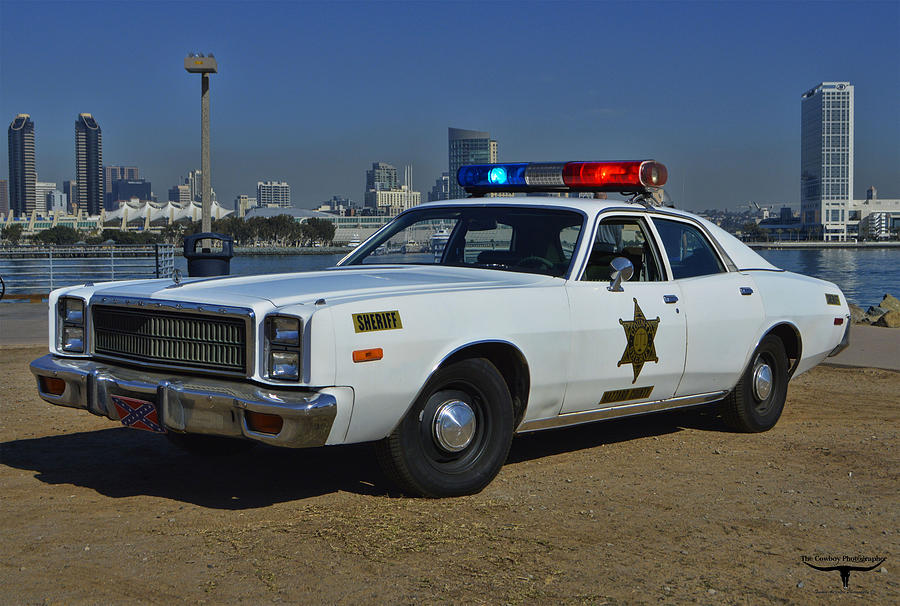 San Diego Photograph - Roscoes Squad Car by Tommy Anderson