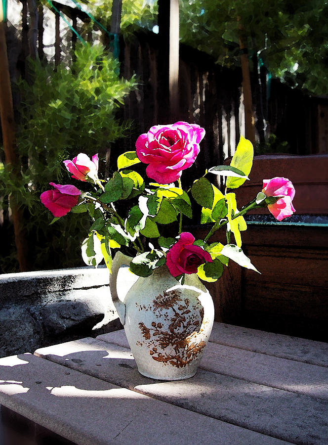 Rose Photograph - Rose Bouquet by Irina Sztukowski