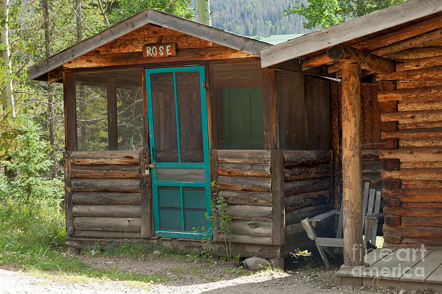 National Parks Photograph - Rose Cabin at the Holzwarth Historic Site by Fred Stearns