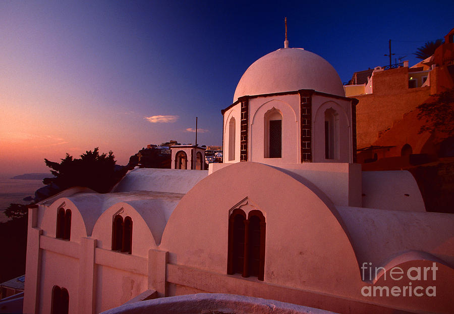 Rose color church Photograph by Aiolos Greek Collections