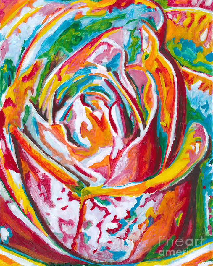 Rose Painting by Denise Deiloh