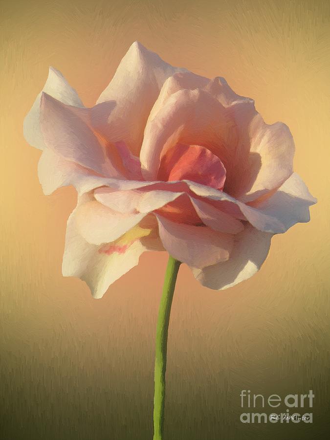 Rose Ethereal Painting by RC DeWinter