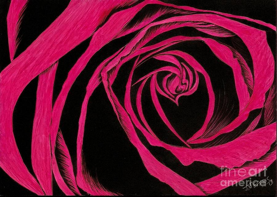 Flower Painting - Rose by Jennifer Jeffris