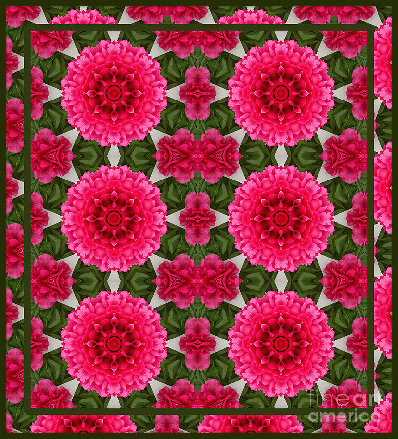 Rose Kaleidoscope Photograph by Barbara A Griffin