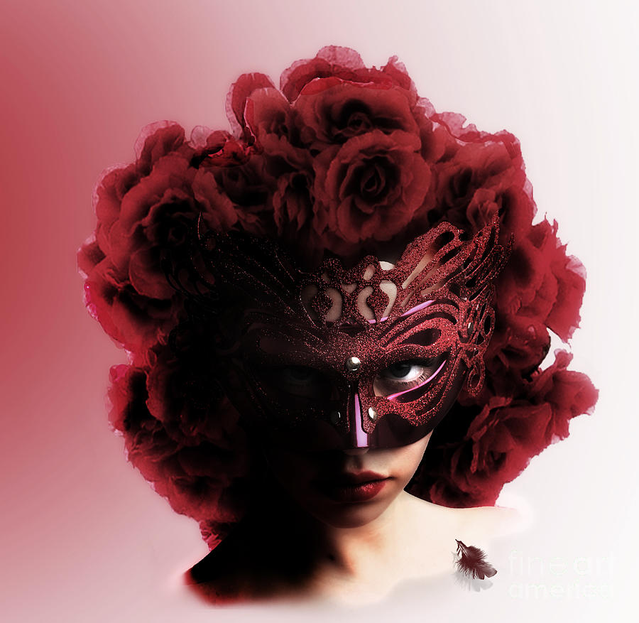 Rose Digital Art - Rose by Kim Slater