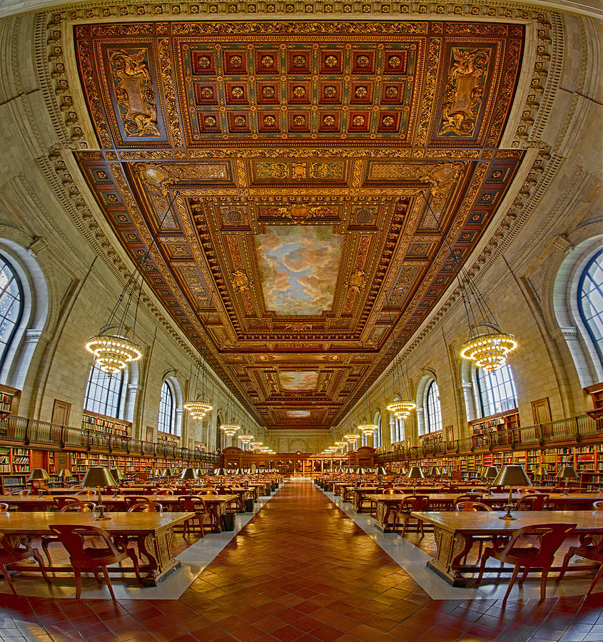 Rose Main Reading Room At The NYPL Photograph by Susan Candelario ...