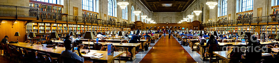 Architecture Photograph - Rose Main Reading Room New York Public Library by Amy Cicconi
