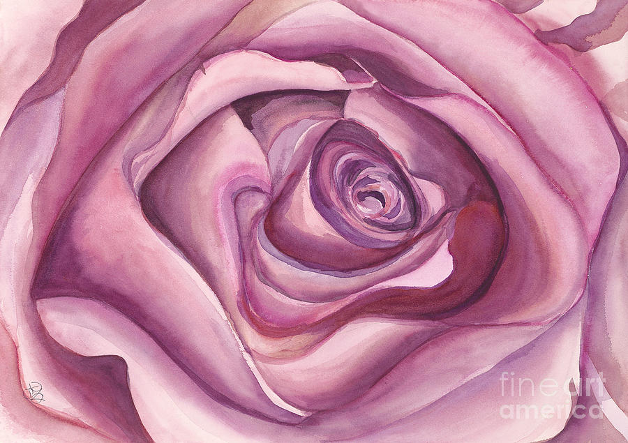 Rose Painting by Patty Vicknair