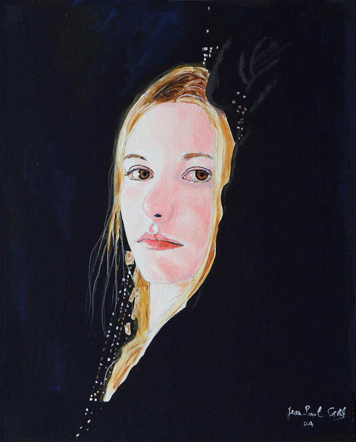 Woman Painting - Rose Princess - Beyond Hope and Fear by Jean-Paul Setlak Woman Painting - Rose Princess - Beyond Hope and Fear by Jean-Paul Setlak