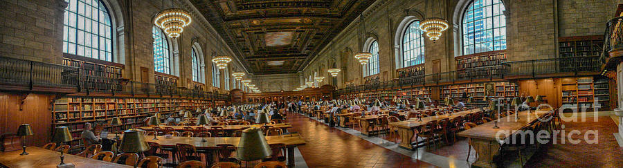 Rose Reading Room - H D R Photograph by David Bearden